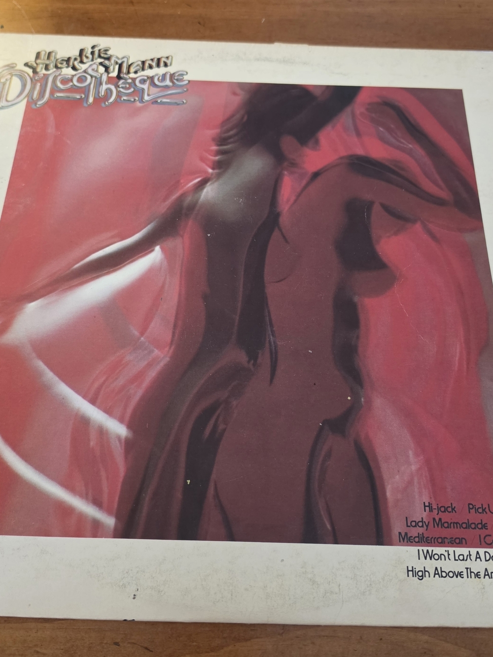 Herbie Mann Disco Theme Vinyl Album - Red Cover Art